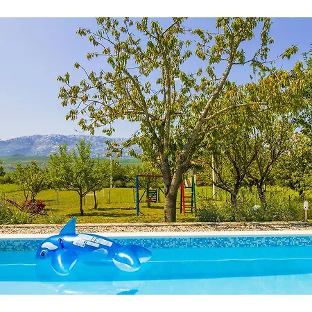 Romansa Near Split- Heated Pool Peace, Bbq וילה Krusvar